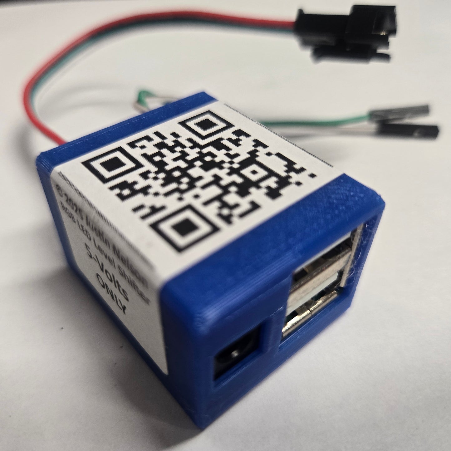 Level Shifter & Power Adaptor (v3) for 5-Volt RGB LED Strip (WLED, Hyperion, Etc)