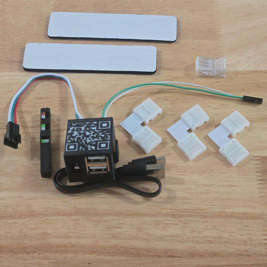 Level Shifter & Power Adaptor (v3) for 5-Volt RGB LED Strip (WLED, Hyperion, Etc)