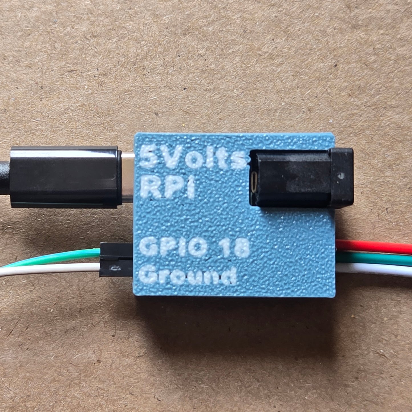 Level Shifter & Power Adaptor for 5-Volt RGB LED Strip (WLED, Hyperion, Etc)