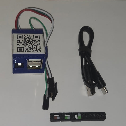 Level Shifter & Power Adaptor (v3) for 5-Volt RGB LED Strip (WLED, Hyperion, Etc)